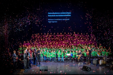 Día Coral Infantil 2016: XXV Aniversario. Final con éxito apoteósico