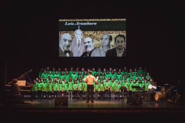 Día Coral Infantil 2016: XXV Aniversario. Preescolanías homenajean a Luis Aramburu