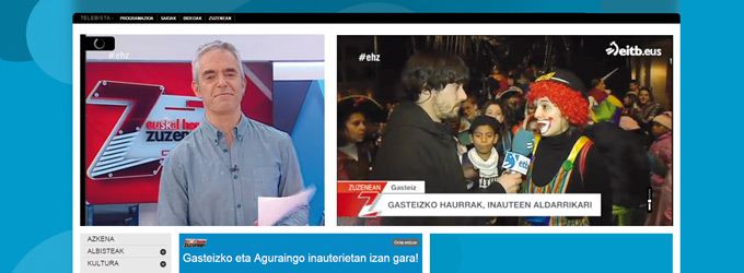 Entrevista en directo en EiTB
